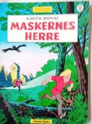 Billede af bogen Kasper Midnat 1 Maskernes herre Billede af bogen Kasper Midnat 1 Maskernes herre