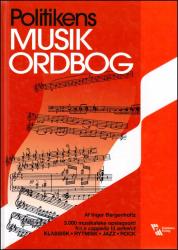 Billede af bogen Politikens Musikordbog