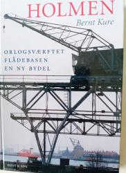 Billede af bogen  Holmen - orlogsværftet, flådebasen - en ny bydel.