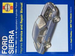 Billede af bogen FORD  SIERRA   -   1982  to  1993  (up to K  registration)  4  -  cylinder  Petrol